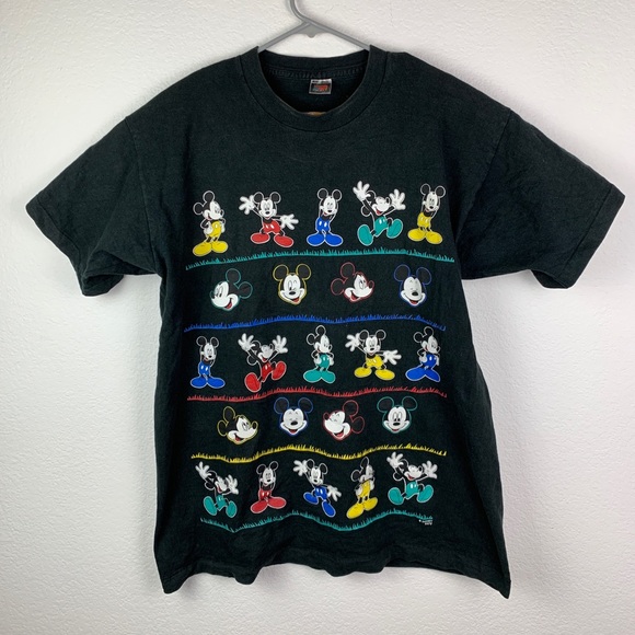 Disney Other - Vintage Disney Mickey Shirt Jerry Leigh Single Stitch
